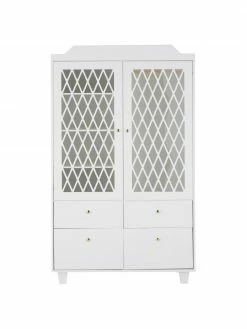 Cam Cam Copenhagen Armoire blanche en bois Harlequin, larg. 106 x haut. 176 cmSeulement 1 produit disponible -Enfants & bébé Soldes 2022 Armoire blanche en bois Harlequin 3