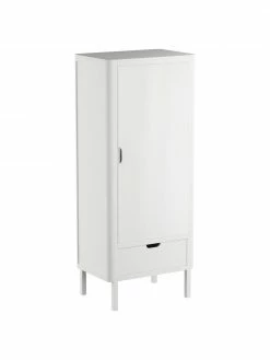 Sebra Armoire en bois avec 1 porte tournante Classic, larg. 74 x haut. 180 cmDisponibilité limitée