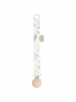 Cam Cam Copenhagen Attache tétine en coton bio Pressed Leaves, long. 20 cm