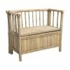 Bloomingville mini Banc avec rangement bambou Samin, larg. 82 x haut. 71 cm -Enfants & bébé Soldes 2022 Banc avec rangement bambou Samin