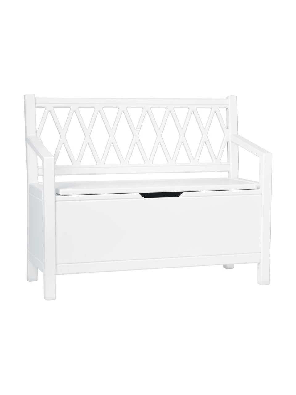 Cam Cam Copenhagen Banc en bois blanc avec rangement Harlequin, larg. 70 x haut. 58 cmSeulement 1 produit disponible 3 Cam Cam Copenhagen Banc en bois blanc avec rangement Harlequin, larg. 70 x haut. 58 cmSeulement 1 produit disponible