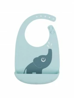 Bavoir en silicone Elphee, 2 élém., larg. 19 x long. 27 cm -Enfants & bébé Soldes 2022 Bavoir en silicone Elphee 2 elem 2