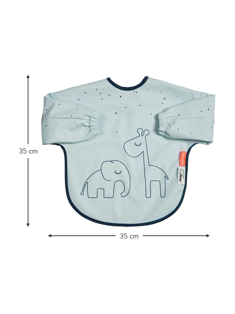 Bavoir manches Dreamy Dots, 35 x 72 cm 5 Bavoir manches Dreamy Dots, 35 x 72 cm – Image 3