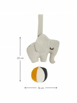 Roommate Boîte à musique artisanale Eléphant, larg. 16 x haut. 20 cm -Enfants & bébé Soldes 2022 Boite a musique artisanale Elephant 2