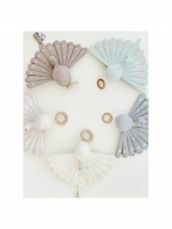 Cam Cam Copenhagen Boîte musicale en coton bio Peacock, larg. 18 x haut. 24 cm -Enfants & bébé Soldes 2022 Boite musicale en coton bio Peacock 4