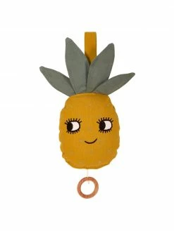 Roommate Boîte musicale faite à la main Pineapple, larg. 10 x haut. 25 cm