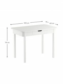 Sebra Bureau en bois Classic, larg. 100 x prof. 60 cmDisponibilité limitée -Enfants & bébé Soldes 2022 Bureau en bois Classic 2