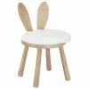 Chaise en bois avec coussin enfant Bunny, larg. 34 x haut. 55 cm -Enfants & bébé Soldes 2022 Chaise en bois avec coussin enfant Bunny