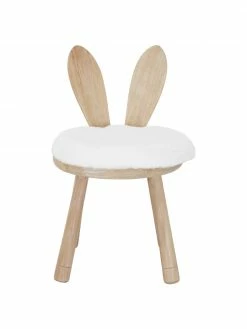 Chaise en bois avec coussin enfant Bunny, larg. 34 x haut. 55 cm -Enfants & bébé Soldes 2022 Chaise en bois avec coussin enfant Bunny 3