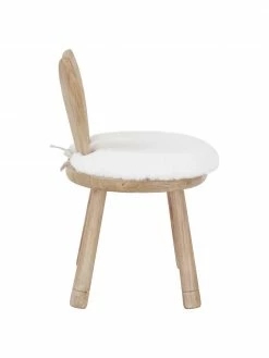 Chaise en bois avec coussin enfant Bunny, larg. 34 x haut. 55 cm -Enfants & bébé Soldes 2022 Chaise en bois avec coussin enfant Bunny 4