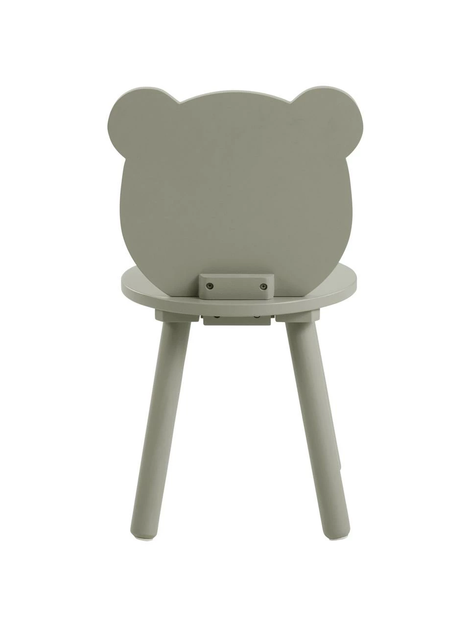 Chaise verte en bois pour enfant Beary, 2 pièces, larg. 30 x haut. 58 cm 6 Chaise verte en bois pour enfant Beary, 2 pièces, larg. 30 x haut. 58 cm – Image 4