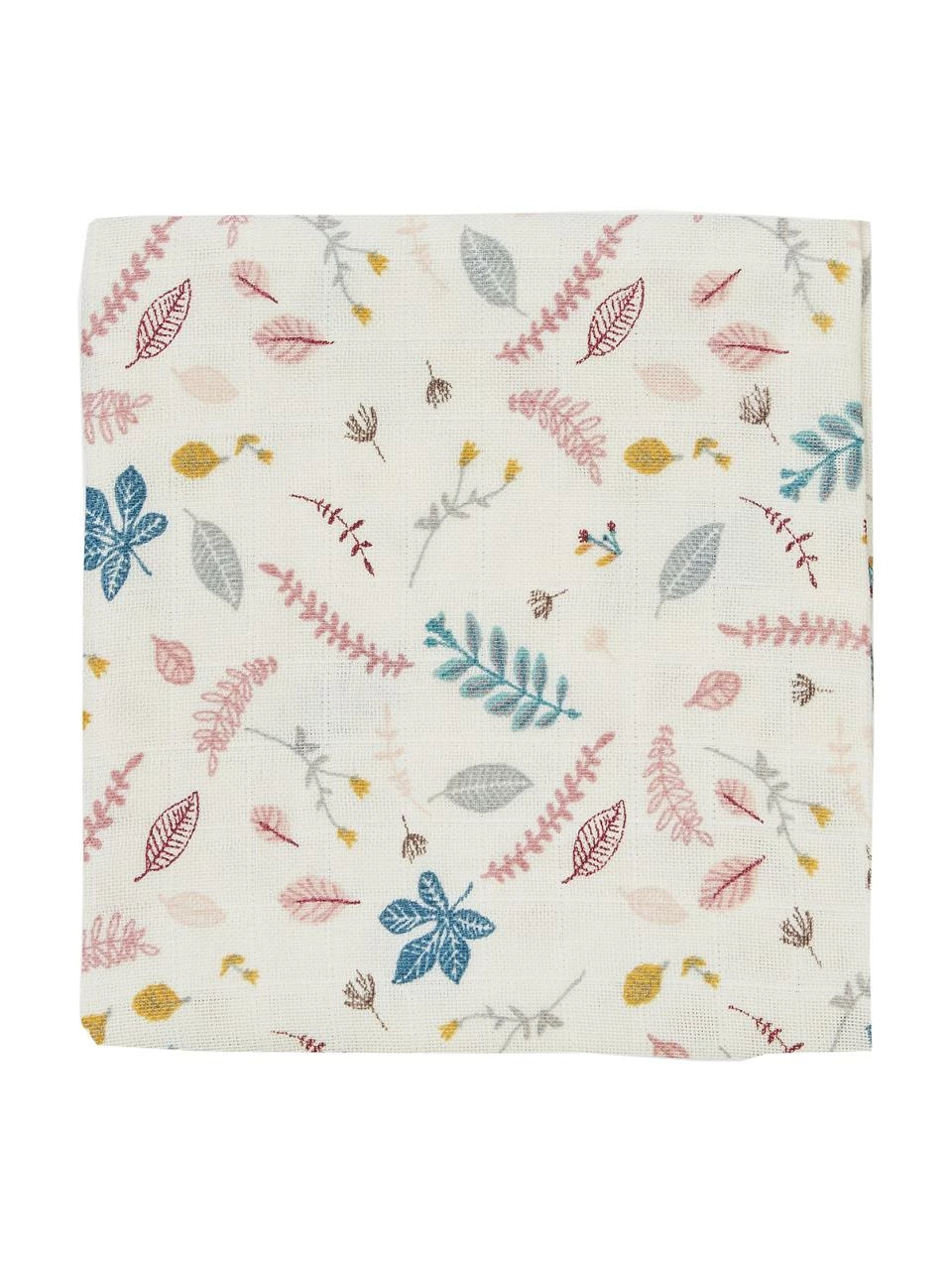 Cam Cam Copenhagen Chiffons de gaze en coton bio Pressed Leaves, 2 pièces, larg. 70 x long. 70 cm 5 Cam Cam Copenhagen Chiffons de gaze en coton bio Pressed Leaves, 2 pièces, larg. 70 x long. 70 cm – Image 3