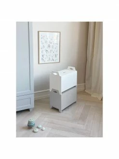 Cam Cam Copenhagen Coffre de rangement blanc Luca, larg. 45 x haut. 36 cm -Enfants & bébé Soldes 2022 Coffre de rangement blanc Luca 4