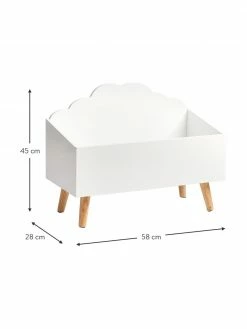 Coffre de rangement enfant Wolke, larg. 58 x haut. 45 cm -Enfants & bébé Soldes 2022 Coffre de rangement enfant Wolke 2