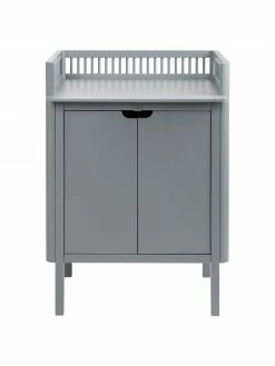 Sebra Commode à langer en bois Classic, larg. 75 x haut. 102 cm