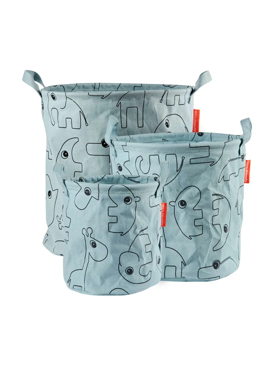 Corbeille de rangement Contour, 3 élém., Lot de différentes tailles 3 Corbeille de rangement Contour, 3 élém., Lot de différentes tailles