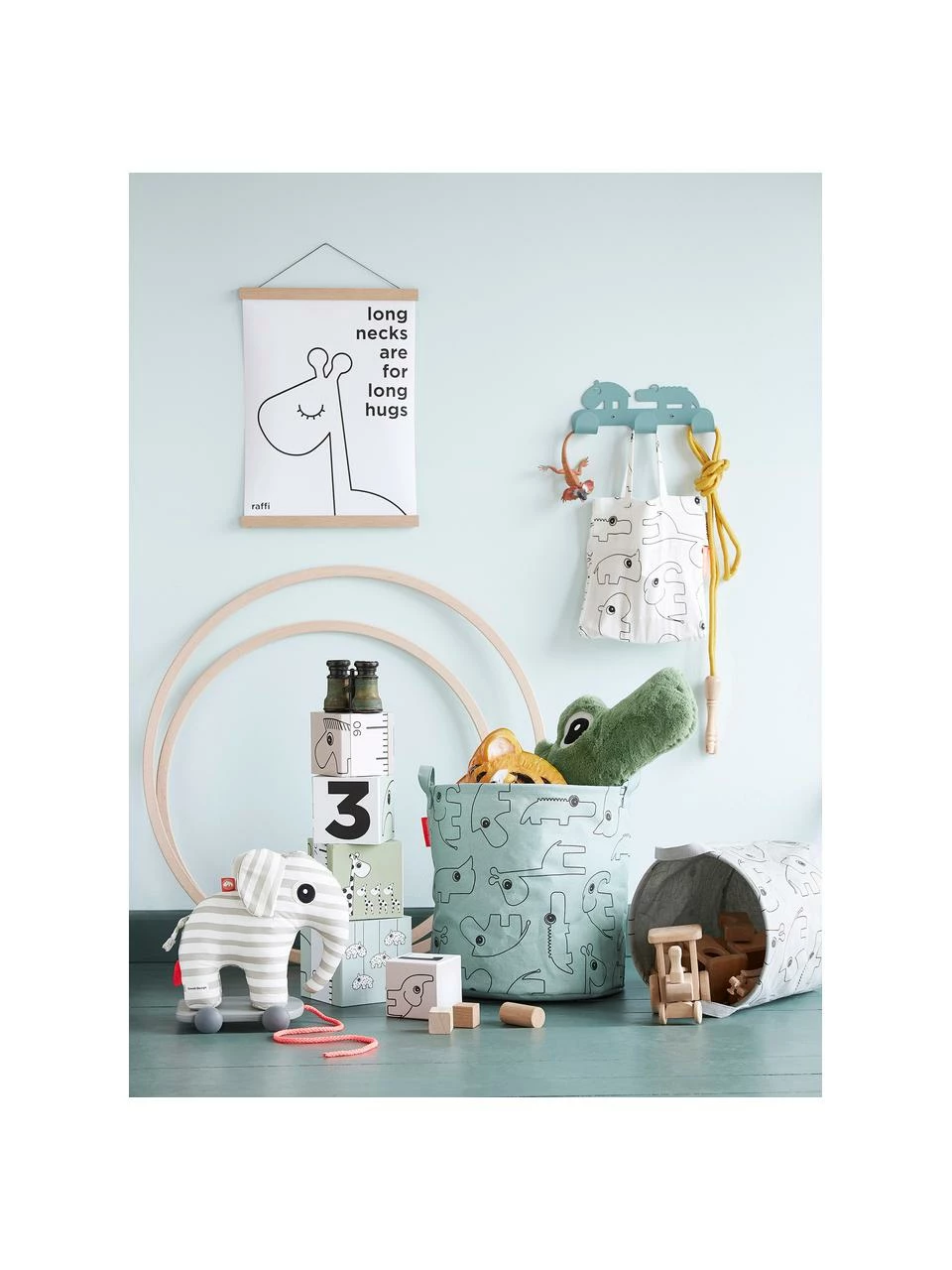 Corbeille de rangement Contour, 3 élém., Lot de différentes tailles 4 Corbeille de rangement Contour, 3 élém., Lot de différentes tailles – Image 2