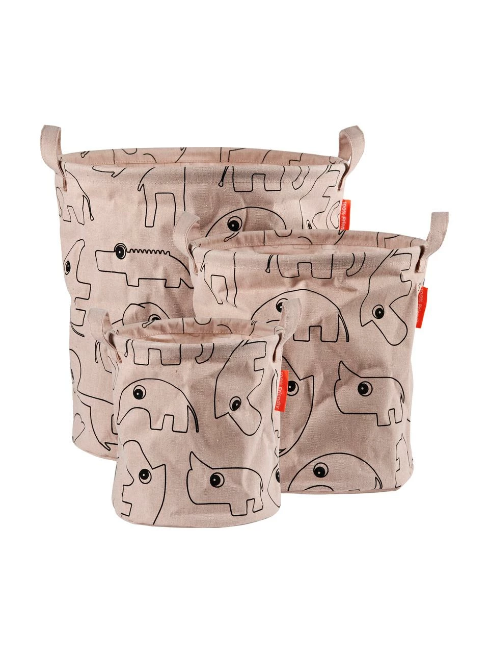 Corbeille de rangement Contour, 3 élém., Lot de différentes tailles 3 Corbeille de rangement Contour, 3 élém., Lot de différentes tailles