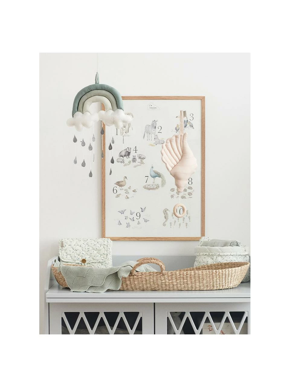 Cam Cam Copenhagen Corbeille de rangement coton bio Green Leaves , 2 élém., Lot de différentes taillesDisponibilité limitée 4 Cam Cam Copenhagen Corbeille de rangement coton bio Green Leaves , 2 élém., Lot de différentes taillesDisponibilité limitée – Image 2