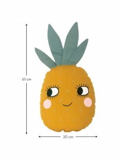 Roommate Coussin ananas coton Pineapple, larg. 30 x long. 56 cm -Enfants & bébé Soldes 2022 Coussin ananas coton Pineapple 2
