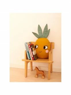 Roommate Coussin ananas coton Pineapple, larg. 30 x long. 56 cm -Enfants & bébé Soldes 2022 Coussin ananas coton Pineapple 4
