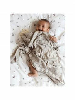 Cam Cam Copenhagen Doudou bébé coton bio Leaf, larg. 80 x long. 100 cm -Enfants & bébé Soldes 2022 Doudou bebe coton bio Leaf 1