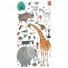 Kek Amsterdam Ensemble XL d'autocollants muraux enfant Animals, 39 élém., Lot de différentes tailles