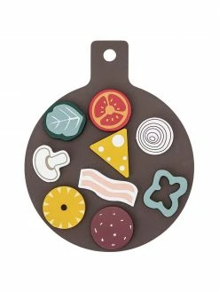 Bloomingville mini Ensemble à pizza Pizza, 15 élém., larg. 20 x haut. 3 cm -Enfants & bébé Soldes 2022 Ensemble a pizza Pizza 15 elem 2