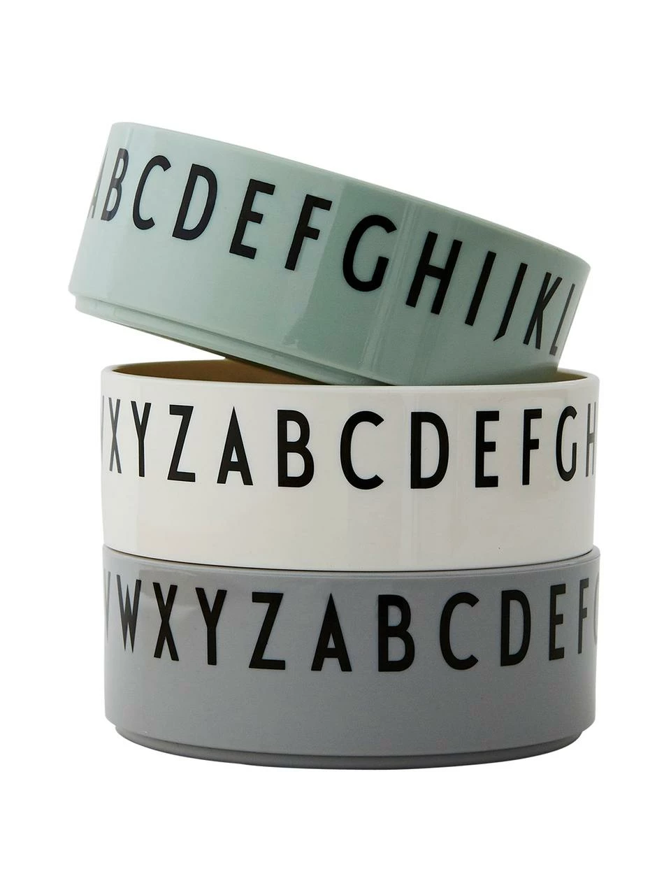 Design Letters Ensemble de bols Meal, 3 élém., Ø 11 x haut. 4 cm 3 Design Letters Ensemble de bols Meal, 3 élém., Ø 11 x haut. 4 cm