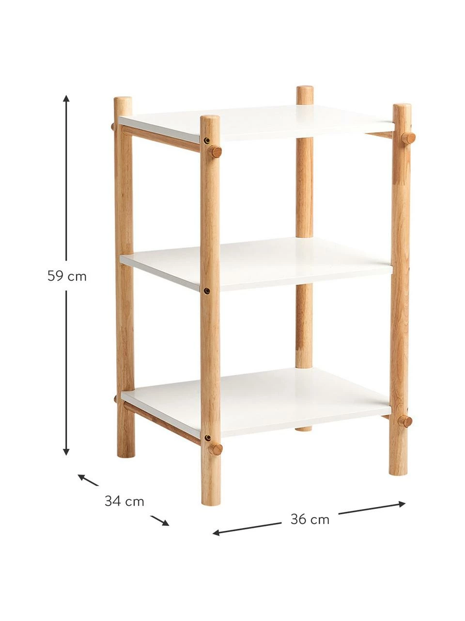 Étagère enfant Loko, larg. 36 x haut. 59 cm 4 Étagère enfant Loko, larg. 36 x haut. 59 cm – Image 3