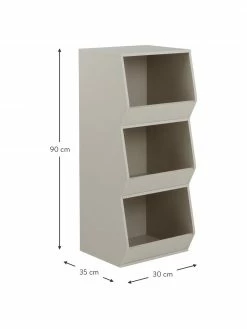 Étagère murale beige Easy Peasy, larg. 35 x haut. 90 cm -Enfants & bébé Soldes 2022 Etagere murale beige Easy Peasy 2