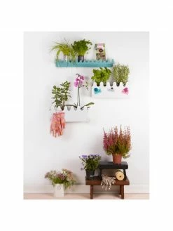 Roommate Étagère murale en métal blanc Sinus, larg. 39 x haut. 16 cm -Enfants & bébé Soldes 2022 Etagere murale en metal blanc Sinus 4