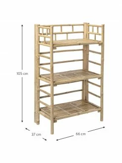Bloomingville mini Étagère pour enfant bambou Zep, larg. 66 x haut. 105 cm -Enfants & bébé Soldes 2022 Etagere pour enfant bambou Zep 2