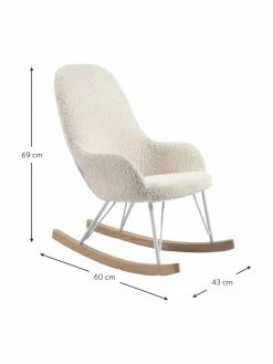 Fauteuil à bascule tissu bouclé Joey, larg. 43 x prof. 60 cmSeulement 1 produit disponible 10 Fauteuil à bascule tissu bouclé Joey, larg. 43 x prof. 60 cmSeulement 1 produit disponible -Enfants & bébé Soldes 2022 Fauteuil a bascule tissu boucle Joey 2