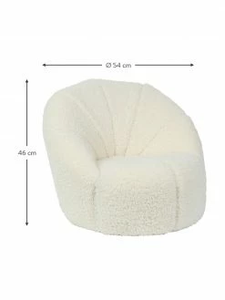 Fauteuil en peluche pour enfants Shaggy, Ø 54 x haut. 46 cmSeulement 1 produit disponible -Enfants & bébé Soldes 2022 Fauteuil en peluche pour enfants Shaggy 2