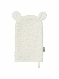 Cam Cam Copenhagen Gant de toilette en coton bio Wave, larg. 15 x long. 22 cm