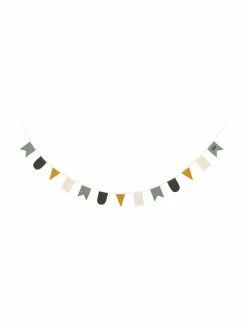 Roommate Guirlande en coton bio Hip Hip Hurra, 300 cm, long. 300 x haut. 15 cm