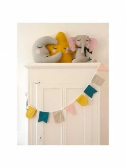Roommate Guirlande en coton bio Hip Hip Hurra, 300 cm, long. 300 x haut. 15 cm -Enfants & bébé Soldes 2022 Guirlande en coton bio Hip Hip Hurra 300 cm 4
