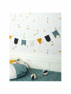 Roommate Guirlande en coton bio Hip Hip Hurra, 300 cm, long. 300 x haut. 15 cm -Enfants & bébé Soldes 2022 Guirlande en coton bio Hip Hip Hurra 300 cm 5