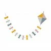 Roommate Guirlande en coton bio Kite, 180 cm, Long. 180 cm -Enfants & bébé Soldes 2022 Guirlande en coton bio Kite 180 cm