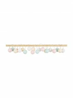Cotton Ball Lights Guirlande lumineuse LED Colorain, 378 cm, 20 lampions, long. 378 cm