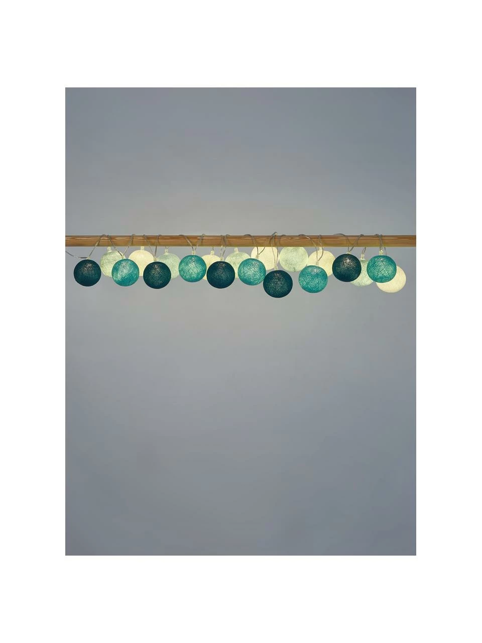 Cotton Ball Lights Guirlande lumineuse LED Colorain, 378 cm, 20 lampions, long. 378 cm 8 Cotton Ball Lights Guirlande lumineuse LED Colorain, 378 cm, 20 lampions, long. 378 cm – Image 6