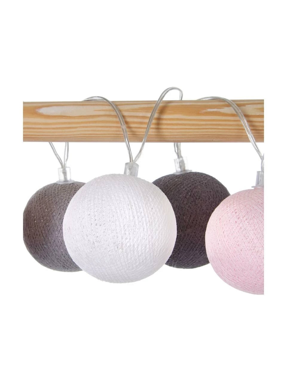 Cotton Ball Lights Guirlande lumineuse LED Colorain, 378 cm,, long. 378 cm 6 Cotton Ball Lights Guirlande lumineuse LED Colorain, 378 cm,, long. 378 cm – Image 4