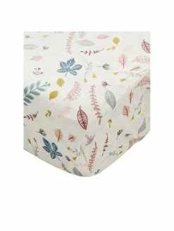 Cam Cam Copenhagen Housse de matelas à langer coton bio Pressed Leaves, larg. 50 x long. 65 cm