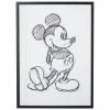 Impression numérique encadrée Mickey, larg. 50 x haut. 70 cm -Enfants & bébé Soldes 2022 Impression numerique encadree Mickey