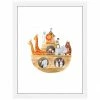 Impression numérique encadrée Noah's Ark, larg. 33 x haut. 43 cm -Enfants & bébé Soldes 2022 Impression numerique encadree Noahs Ark