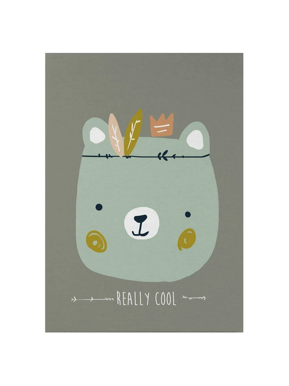 Little Nice Things Impression sur toile Really Cool, larg. 50 x haut. 70 cm 3 Little Nice Things Impression sur toile Really Cool, larg. 50 x haut. 70 cm