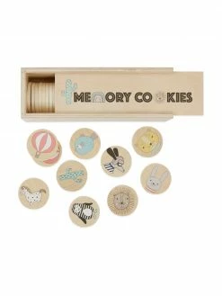 Jeu de mémoire Cookies, 37 élém., larg. 23 x haut. 7 cm