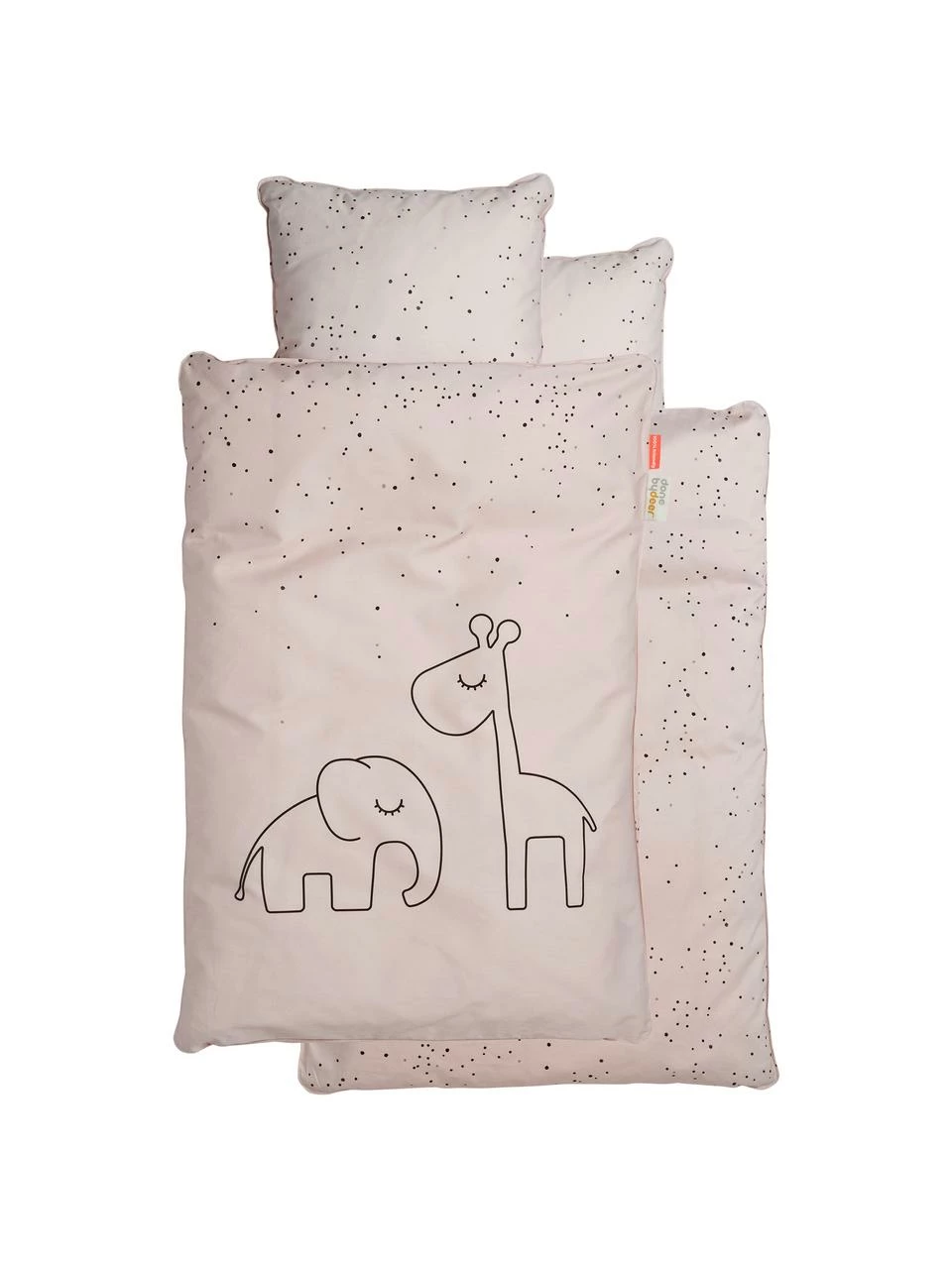 Linge de lit bébé Dreamy Dots, larg. 100 x long. 140 cm + 1 housse de coussin 40 x 60 cm 3 Linge de lit bébé Dreamy Dots, larg. 100 x long. 140 cm + 1 housse de coussin 40 x 60 cm