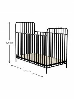 Lit bébé Bexley, larg. 60 x long. 120 cmDisponibilité limitée -Enfants & bébé Soldes 2022 Lit bebe Bexley 2